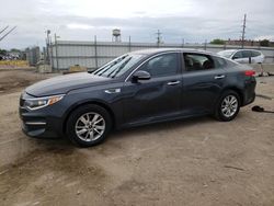 Salvage cars for sale at Chicago Heights, IL auction: 2016 KIA Optima LX