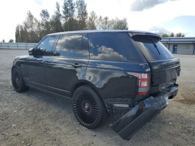 2016 Land Rover Range Rover Supercharged