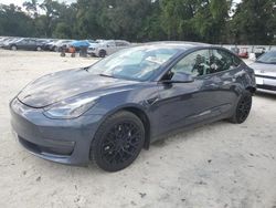 Salvage cars for sale at Ocala, FL auction: 2022 Tesla Model 3