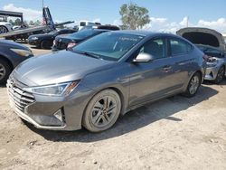 Salvage cars for sale at Riverview, FL auction: 2019 Hyundai Elantra SEL