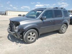 Salvage cars for sale at Temple, TX auction: 2011 Honda Pilot EXL