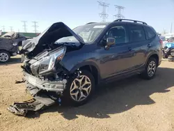 Salvage cars for sale at Elgin, IL auction: 2022 Subaru Forester Premium