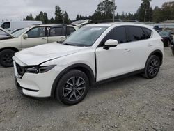 Salvage cars for sale at Graham, WA auction: 2018 Mazda CX-5 Grand Touring