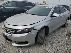 Chevrolet salvage cars for sale: 2018 Chevrolet Impala LT