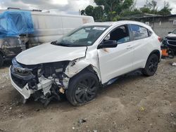 Salvage cars for sale at Opa Locka, FL auction: 2022 Honda HR-V Sport