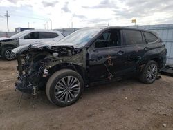 Salvage cars for sale at Greenwood, NE auction: 2021 Toyota Highlander Platinum