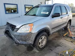 Salvage cars for sale at Pekin, IL auction: 2002 Honda CR-V LX