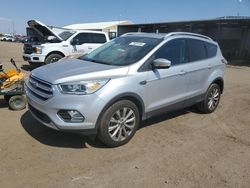 Salvage cars for sale at Brighton, CO auction: 2017 Ford Escape Titanium