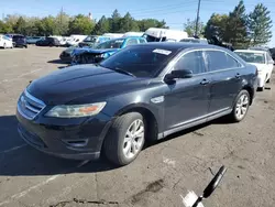 Salvage cars for sale at auction: 2010 Ford Taurus SEL