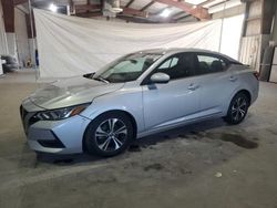 Salvage cars for sale at North Billerica, MA auction: 2023 Nissan Sentra SV