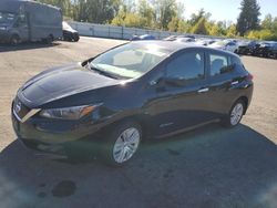 Salvage cars for sale from Copart Portland, OR: 2019 Nissan Leaf S