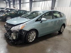 Carros salvage a la venta en subasta: 2014 Toyota Prius V