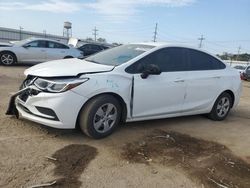 Salvage Cars with No Bids Yet For Sale at auction: 2017 Chevrolet Cruze LS