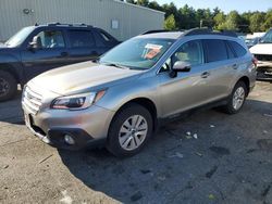 Salvage cars for sale from Copart Exeter, RI: 2017 Subaru Outback 2.5I Premium