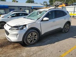 Salvage cars for sale at Wichita, KS auction: 2020 Ford Escape SEL