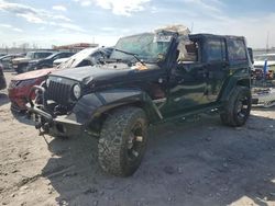 Salvage cars for sale at Cahokia Heights, IL auction: 2012 Jeep Wrangler Unlimited Sahara