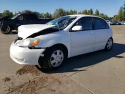 Salvage cars for sale at Woodburn, OR auction: 2004 Toyota Corolla CE