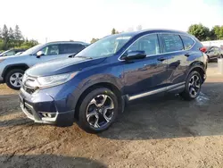 Salvage cars for sale at Bowmanville, ON auction: 2018 Honda CR-V Touring