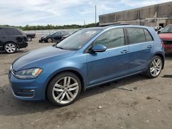 Salvage cars for sale at Fredericksburg, VA auction: 2015 Volkswagen Golf TDI