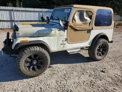 Salvage cars for sale at Greenwell Springs, LA auction: 1985 Jeep Jeep CJ7