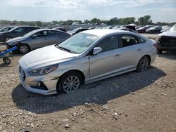 Salvage cars for sale at Kansas City, KS auction: 2019 Hyundai Sonata SE