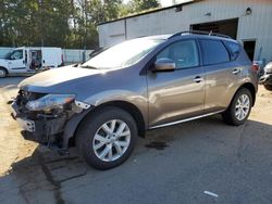 Nissan salvage cars for sale: 2012 Nissan Murano S