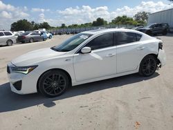 Salvage cars for sale at Orlando, FL auction: 2019 Acura ILX Premium A-Spec