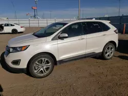 Ford salvage cars for sale: 2017 Ford Edge Titanium