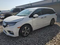 Salvage cars for sale at Wayland, MI auction: 2018 Honda Odyssey Touring