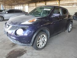 Nissan salvage cars for sale: 2015 Nissan Juke S