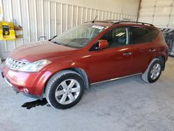 Salvage cars for sale at Abilene, TX auction: 2006 Nissan Murano SL