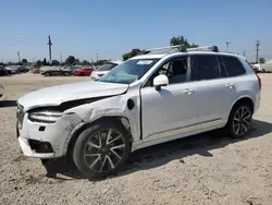 Salvage cars for sale at Los Angeles, CA auction: 2022 Volvo XC90 T8 Recharge Momentum