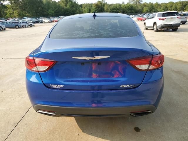 2015 Chrysler 200 S