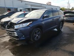 Toyota salvage cars for sale: 2018 Toyota Highlander LE