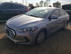 Salvage cars for sale at Elgin, IL auction: 2017 Hyundai Elantra SE