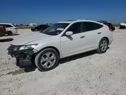 Salvage cars for sale at Taylor, TX auction: 2010 Honda Accord Crosstour EXL