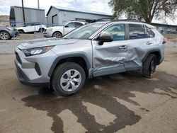 Salvage cars for sale at Albuquerque, NM auction: 2021 Toyota Rav4 LE