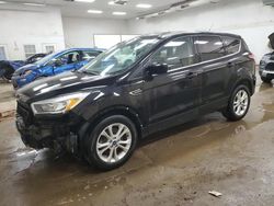 Salvage cars for sale at Davison, MI auction: 2017 Ford Escape SE