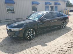 Honda salvage cars for sale: 2019 Honda Accord Sport