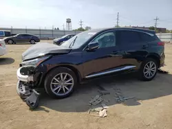 Salvage cars for sale at Chicago Heights, IL auction: 2024 Acura RDX Technology