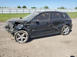 Salvage cars for sale at Houston, TX auction: 2008 Mazda 3 Hatchback