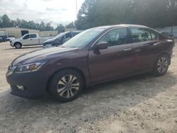 Honda salvage cars for sale: 2013 Honda Accord LX