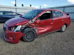 Salvage cars for sale at Mercedes, TX auction: 2020 Mitsubishi Mirage G4 ES