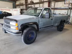 Salvage cars for sale at Eldridge, IA auction: 1990 Chevrolet GMT-400 K2500