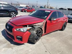 Infiniti q50 Vehiculos salvage en venta: 2017 Infiniti Q50 RED Sport 400