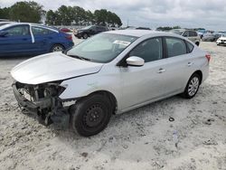 Salvage cars for sale at Loganville, GA auction: 2016 Nissan Sentra S