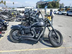 Salvage motorcycles for sale at Van Nuys, CA auction: 2017 Harley-Davidson Fxdb Dyna Street BOB