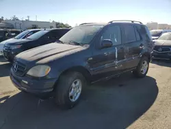 Salvage cars for sale at Martinez, CA auction: 2001 Mercedes-Benz ML 320