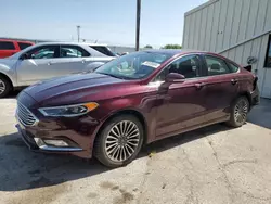 Ford salvage cars for sale: 2017 Ford Fusion SE