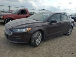 Ford salvage cars for sale: 2018 Ford Fusion SE